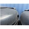 Image 3 : Black Cylindrical Water Storage Tank Approx. 60" Dia, 75"H (cracked)
