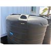 Image 6 : Black Cylindrical Water Storage Tank Approx. 60" Dia, 75"H (cracked)