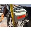 Image 4 : Outdoor Weatherproof Electrical Outlet Box on Wooden Post w/ Cord 48"H