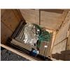 Image 5 : Qty 2 Bundles Plastic Sheeting, Bin PVC Shut-Off Ball Valves & Bin Metal Pipes & Cable