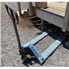 Image 1 : Blue Manual Pallet Jack (Needs Repair)
