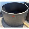 Image 1 : Black Commercial Open Aqua Tank Approx. 59"dia, 36"H