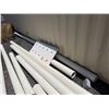 Image 2 : Multiple White Cresline PVC Pipe Lengths & Some Fittings, Misc Sizes to 180"L