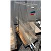 Image 1 : Enclosed Clear Tank w/ Open Top & Piping 48" x 8" x 50"H