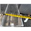 Image 5 : Enclosed Clear Tank w/ Open Top & Piping 48" x 8" x 50"H