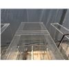 Image 2 : Enclosed Clear Tank w/ Slatted Top & Piping 48" x 24" x 50"H