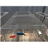 Image 3 : Enclosed Clear Tank w/ Slatted Top & Piping 48" x 24" x 50"H