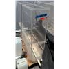 Image 1 : Enclosed Clear Tank w/ Open Top & Piping 48" x 12" x 48"H