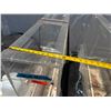 Image 6 : Enclosed Clear Tank w/ Open Top & Piping 48" x 12" x 48"H