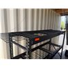 Image 4 : Black Metal Adjustable Shelving Unit 74" x 24" x 72"H