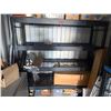Image 3 : Qty 7 Black Metal Adjustable Shelving Units 74" x 24" x 72"H & 90"H (contents not included)