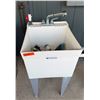 Image 1 : E.L. Mustee & Sons Utilatub Single Basin Utility Sink 24" x 19.5" x 33.5"H