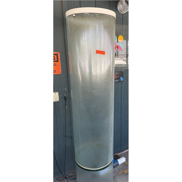 Conical Bottom Tank w/ Spigot Approx. 17" Dia, 80"H
