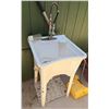 Image 1 : White Plastic Utility Sink 24" x 24" x 36"H (14" basin depth)