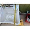 Image 5 : White Plastic Utility Sink 24" x 24" x 36"H (14" basin depth)