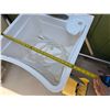 Image 6 : White Plastic Utility Sink 24" x 24" x 36"H (14" basin depth)