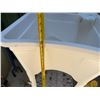 Image 8 : White Plastic Utility Sink 24" x 24" x 36"H (14" basin depth)