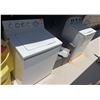 Image 1 : Qty 2 Top-Load Washing Machines: GE & Whirlpool w/ Affresh