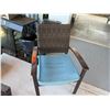 Image 7 : Char-Broil Grill w/ Outdoor Furniture: 2-Seat Sofa, Woven Chairs, Coffee Table, etc