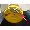 Image 2 : Yellow Drum w/ Multiple Plastic Manual Siphon Pumps
