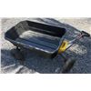 Image 1 : Gorilla Poly Utility Cart w/ Pull-Handle 35" x 23" x 9"H (cart depth)