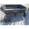 Image 4 : Gorilla Poly Utility Cart w/ Pull-Handle 35" x 23" x 9"H (cart depth)