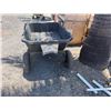 Image 3 : Black Poly Utility Cart w/ Pull-Handle 48" x 34" x 13"H (cart depth)