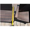 Image 11 : Woven Outdoor Love Seat w/ 2 Matching Armchairs & Side Table, Misc Sizes