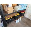 Image 4 : Qty 2 Black Metal Shelving Units 84" x 24" (contents not included)