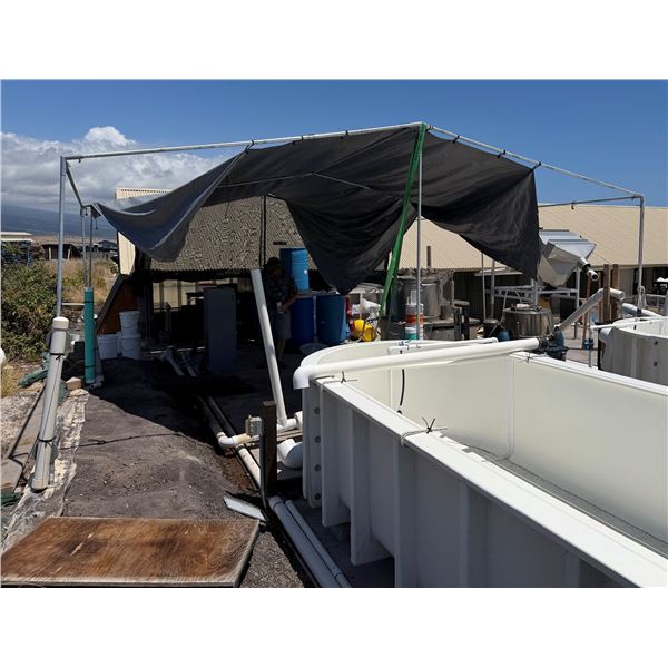 Metal Tent Frame w/ Tarp