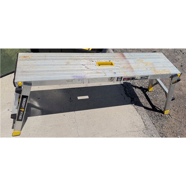 Gorilla Ladders Slim-Fold Work Platform 47" x 12" x 20"H