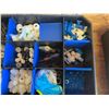 Image 12 : Qty 3 Organizer Toolboxes w/ Contents: Fittings, Wire Connectors, etc