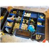 Image 3 : Qty 3 Organizer Toolboxes w/ Contents: Fittings, Wire Connectors, etc