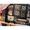 Image 15 : Contents of Shelf: Bits, Bolts, Hardware, Anchors, Unistruts, etc (shelf not included)