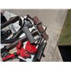 Image 2 : Multiple Hand Tools: Mallets, Pry Bars, Pliers, Snips, Files, Caulking Gun, Angle Clamps, etc