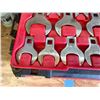 Image 5 : Tool Box w/ Bull Tools SAE Jumbo Crowfoot Wrench Set, Ratchet & Sockets, etc