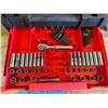 Image 8 : Tool Box w/ Bull Tools SAE Jumbo Crowfoot Wrench Set, Ratchet & Sockets, etc
