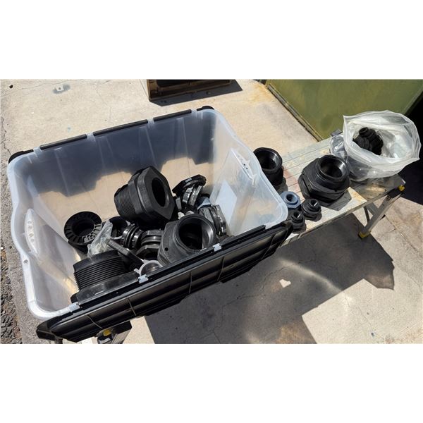 Bin Multiple Banjo Bulkhead Tank Fittings, Adapters, Cable Connectors, etc