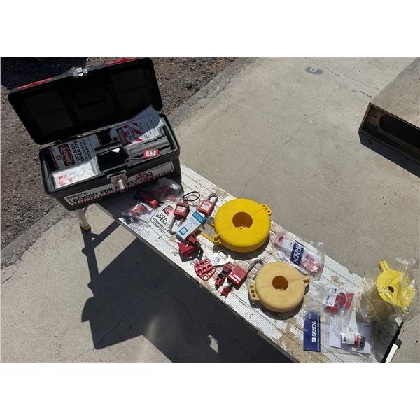 Brady Lockout/Tagout (LOTO) Safety Kit in Hard Case