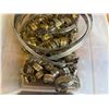 Image 3 : Qty 2 Bins Clamps, Hole Saw Blades, etc Misc Sizes
