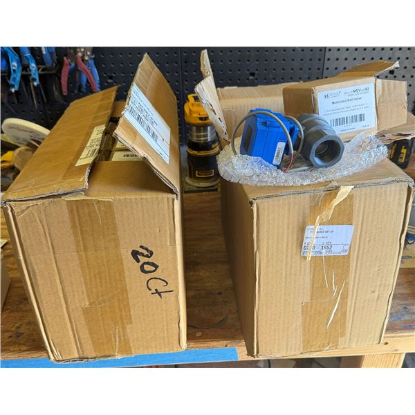 Qty 28 U.S. Solid JFMSV00093 Motorized Ball Valves