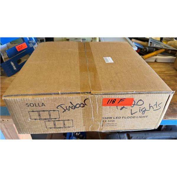 Box of 2 Solla X004D9YRTF Indoor LED Flood Lights