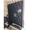 Image 1 : Qty 3 Laboratory Glassware Drying Racks (w/ contents included)