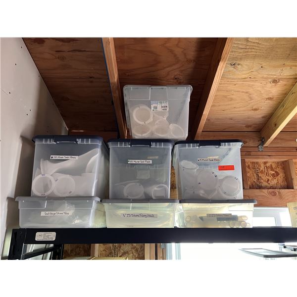 Multiple Assorted Filter Bags for Pentair Big Blue Housing