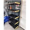 Image 1 : Black 5-Tier Storage Shelving Unit 18' x 36" x 72"H