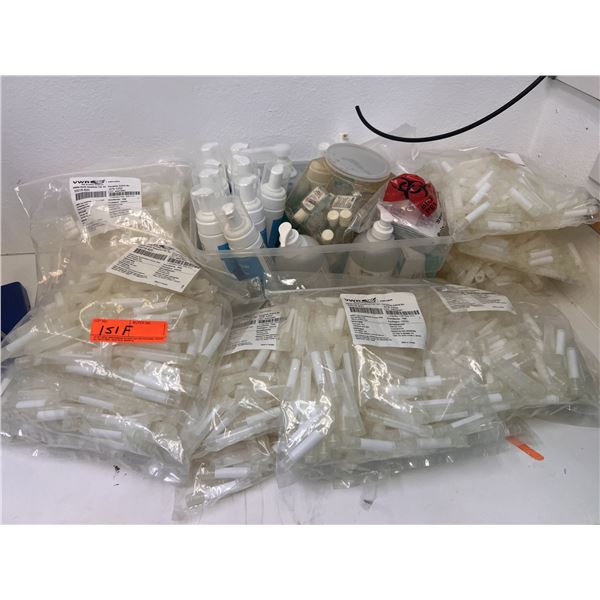 Multiple Laboratory Supplies: 4ml Freezer Sample Vials, etc