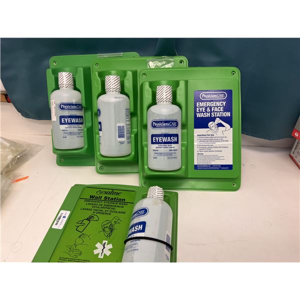 Multiple Eyewash Stations