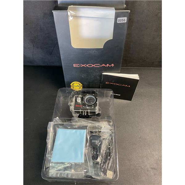 Exocam Action/Sports Camera - 1080P HD 12MP w/ 1.5" LCD Screen for Outdoor Sports - New