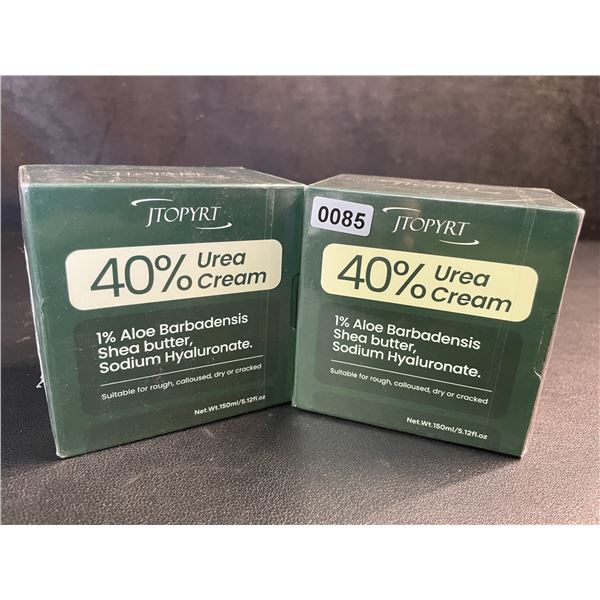 2 Boxes 40% Urea Creams (150ml) For Repairing Dry/Rough/Calloused/Cracked Skin - New Sealed