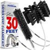 Image 1 : 30FT Dryer Vent Cleaning Brush/Flexible Lint Brush with Drill Attachment - New in Box